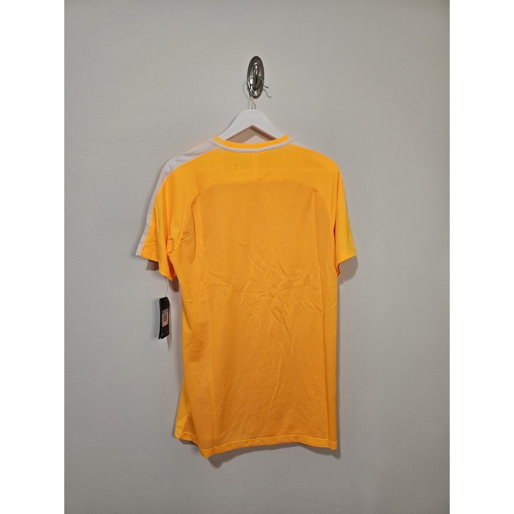 Nike Dry Academy Shirt Men Medium Orange Soccer Futbol Mesh Back Athletic 832967 - Picture 6 of 9